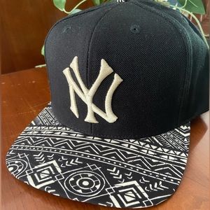 NY Yankees Authentic Strap-back Hat. American Needle. One size fits all.